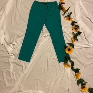 Women's WHBM Teal Trousers